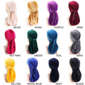 Durag Hombre Long Tail Pirate Bonnet Korean Velvet Hip Hop Cape Wave Cap for Men for Cycling Sports Parties