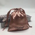 Luxury Silk Gift Drawstring Bags Packaging Silk Dust Bag Silk Jewelry Bag