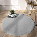 Customized Color Size Luxury Rabbit Fur Rugs Shaggy Area Rug Faux Rabbit Fur Floor Carpet for Living Room Bedroom Office Hotel
