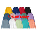 Fashionable Kpop Clothing pink Oversize Streetwear Custom Embroidered Sweatshirts Crewneck Women Sweatshirt