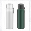 Stainless Steel Activated Carbon Filter Bottle for Home Gym Car Use-750ML Portable Water Bottle