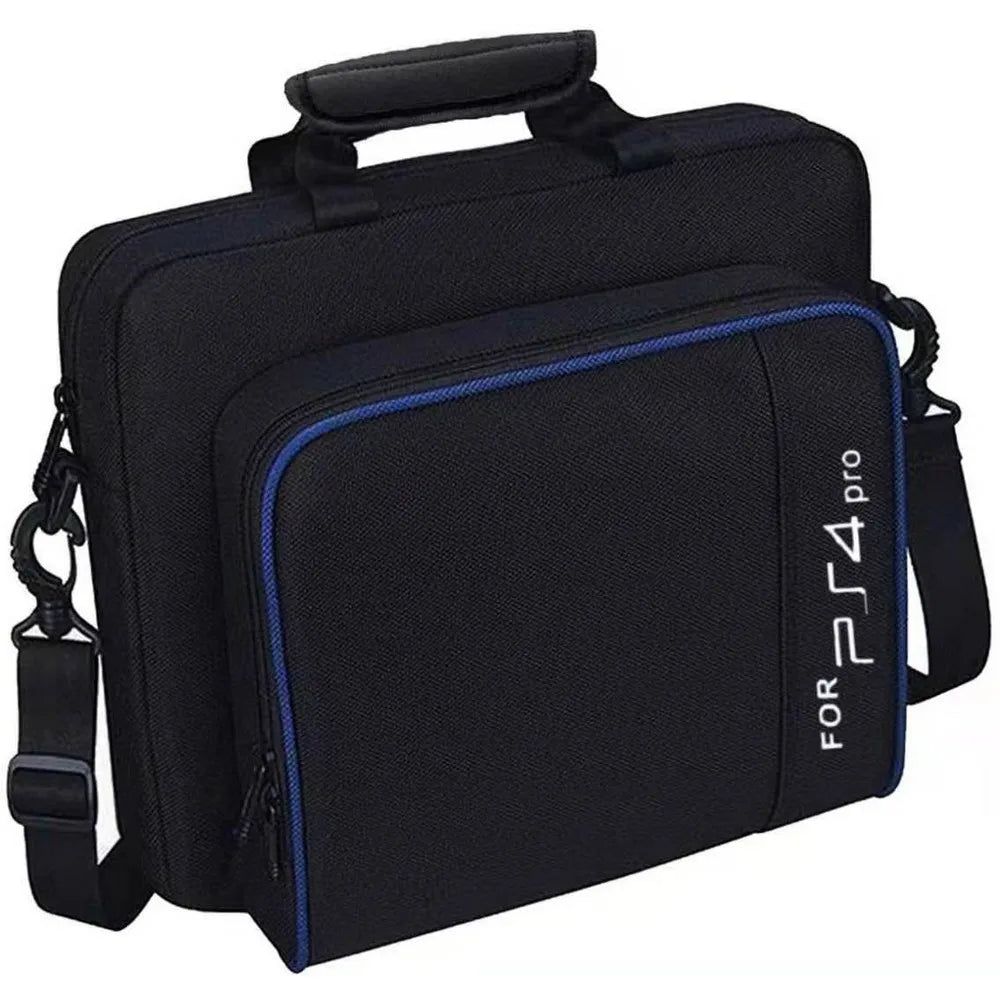 Carrying Bag for PS4 Pro Travel Storage Carry Case Game Case Playstation Shoulder Bag Handbag for Console and Accessories MegaBDM