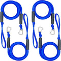 High Performance Durable High-Strength UV-Resistant Customized Package Size Braided Rope Bungee Dock Line for Small Boat Motor