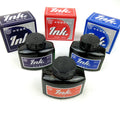 60ml Pure Blue / Black/ Red Large Capacity  Calligraphy  Bottle Fountain Pen Ink