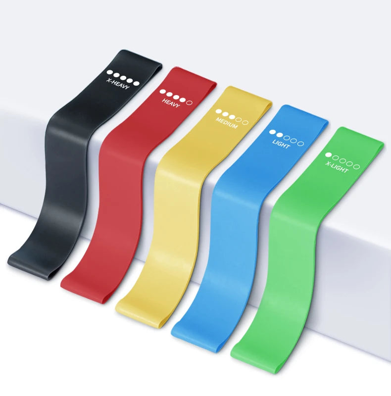 Custom Logo Gym Equipment Stretching Strength Training Exercise Fitness Resistance Band Set