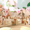 30 PET Stickers Per Pack Romantic Spring Series Spring Romance Theme Handbook Material Stickers 6
