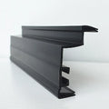 Clear Plastic Price  Plastic Strip Label Holder for Supermarket Shelf