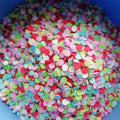 1KG 5MM NOT EDIBLE Slime Craft Supply Polymer Clay Slices Cutter Chip Round Confetti Circles Dot Polymer Clay Sprinkles