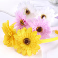 CN 3Pcs Summer Big Sunflower Hairband for Women Girls Teeth Headband Flower Wedding Accessories
