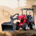 New European Style Compact Diesel Loader W1150T  Engine Articulated Loader Multifunction Farm Loader With Attachments