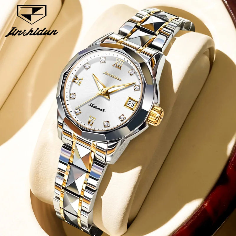 JSDUN 8813 Female Quartz Hot Selling Product Women Waterproof Coated Glass Imported Movement Length 18cm Quartz Watch