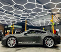 Factory Price Indoor Workshop Ceiling Hexagon LED Light Wholesale Garage Hexagonal LED Light Ceiling Hot Sale