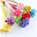 A-1114 Floral Arrangement Home Wedding Decoration Buttons Dried Flower Natural Dried Billy Ball Dry Craspedia Globosa Billy Ball