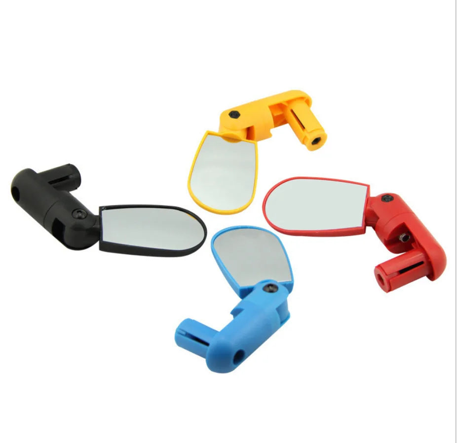 Custom 360 Degree Rotate Adjustable MTB & Road Bike Rearview Mirror Safety Cycling Bicycle Handlebar Mirror