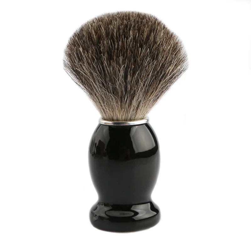 Badger Hair Brush for Men Shaving Wooden Handle Beard Shaving Brush