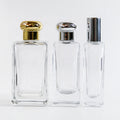 Hot Selling 15mm Crimp Neck Glass Perfume Spray Bottle 30ml 50ml 100ml Stock Perfume Bottle