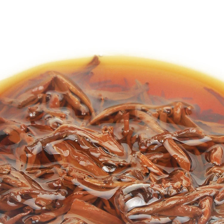 Wholesale Chinese Organic Wuyi Mountain Pure Loose Leaves Black Tea in Bags