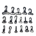 Plastic Swivel Hooks Lobster Claw Clasp Swivel Buckle Snap Clip Hooks for Backpack Leash Strap Shoulder Handbag Pet Bag