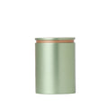 Custom Printing 85*H115mm Custom Round Metal Tea Tins Empty Coffee Frosted Tin Can for Food Packaging