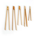 Bamboo Eco-Friendly Qingzhu Food Toast Tweezers Clamp Newell Salad Wooden Utensils Kitchen Tongs Mini Spatula Small Tongs Freely