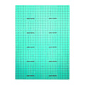 Centauro Flat Seal Gasket Sheet 0.4mm Thickness Made of Graphite Rubber Paper Fiber Variety of Patterns Including Ring Gasket
