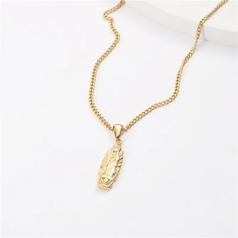 Unisex Cross Pendant Necklace Stainless Steel Jewelry Trendy Jewelry New