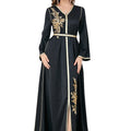 Best-selling Arabian Dubai Asia Costume Oem Embroidered Kimono Abaya