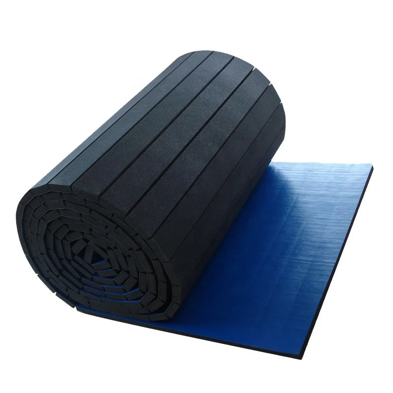 GYM Floor Equipment Multi-function Roller Curtain Pad Boxing Mat Rudo BJJ Mats