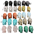 Huiying Wholesale Hand Carved Natural Gemstone Crafts Elephant Home Decoration for Souvenir Crafts