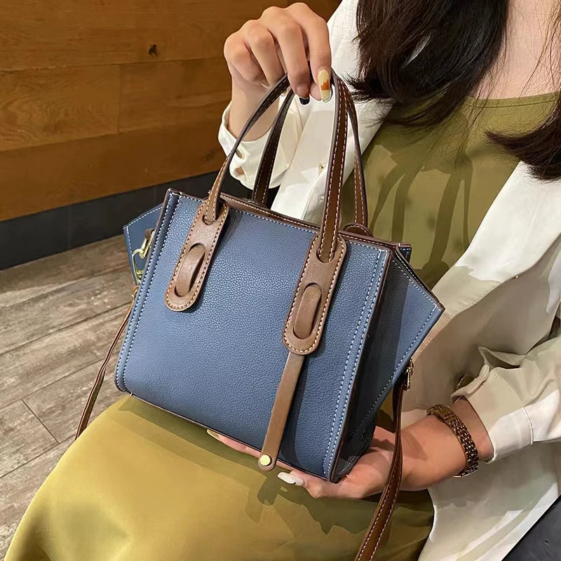 Wholesale Women's Tote Bag Sac a Main Femme Shoulder Hand Bag Custom Leather Handbags