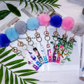 Hot Selling Promotional Products Acrylic Plastic Credit Card Grabber Keychain for Long Nail for Advertising at Nail Salon