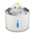Hot Sale 2.4L Automatic Cat Water Fountain LED Electric Mute Feeder Drinking Dispenser Bowl for Small Animals