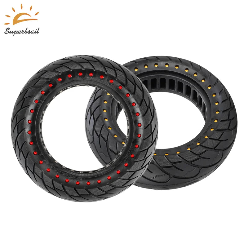 Superbsail 10 Inch Shock Solid Tire for Max G30 G30D G30P Electric Scooter 10x2.5 Tubeless Tire Scooter Wheel Tyre Part