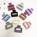 Mini Wholesale Woman Hair Claws Small Hair Claw Clip Geometric Jaw Clips Summer Hair Clamp Bathroom Accessories