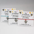 Manufacturer Be Happy Bee Charm Bracelet Multicolor String Rope Cord Macrame Bracelet