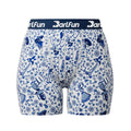 Fashion Custom Printed Knitted Women's Boyshorts Breathable Stretchy No Rolling Bike Shorts Underwear