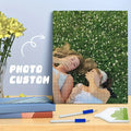 For CHENISTORY Custom DIY Diamond Painting Plastic Printed FuCross Stitch Embroidery with Your Own Photo Home Art Rhinestone Pic