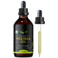 Wholesale Natural Cold Pressed Moringa Seed Oil Liquid Drops Essential Oil Skin Care for Face Body Hair
