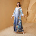 Ethnic Evening Dresses Caftan Beading Abaya Dubai Arabic Turkish Abaya Islamic Moroccan Kaftan Dresses for Women Modest