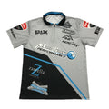 New Design Custom Sublimated Racing Polo Team Sports Racing Shirt Pit Crew Shirts
