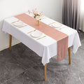 Wholesale 100% Polyester Wedding Sequin Table Runner Rose Gold Table Runner