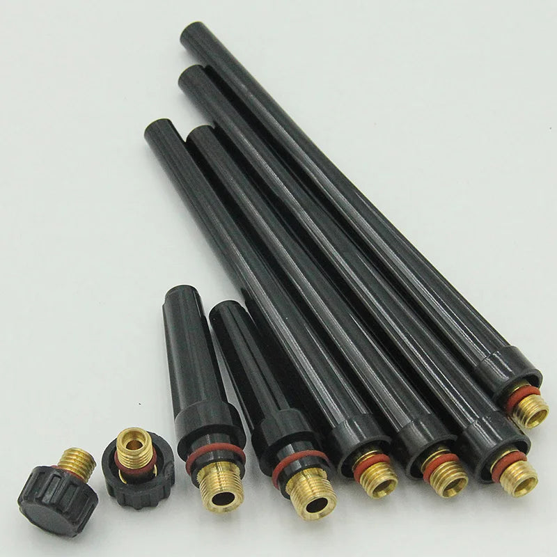 Medium Back Cap TIG Welding Torch Consumables Short & Long Kits with 41V33/41V35 for 41V33/41V35 for WP17 WP18 WP26 Welding Guns