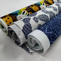 Custom Printed 100% Polyester Non-Woven Fabric Stitch-Bond Material in Rolls for Bag Making Plain Style for Shopping Bag