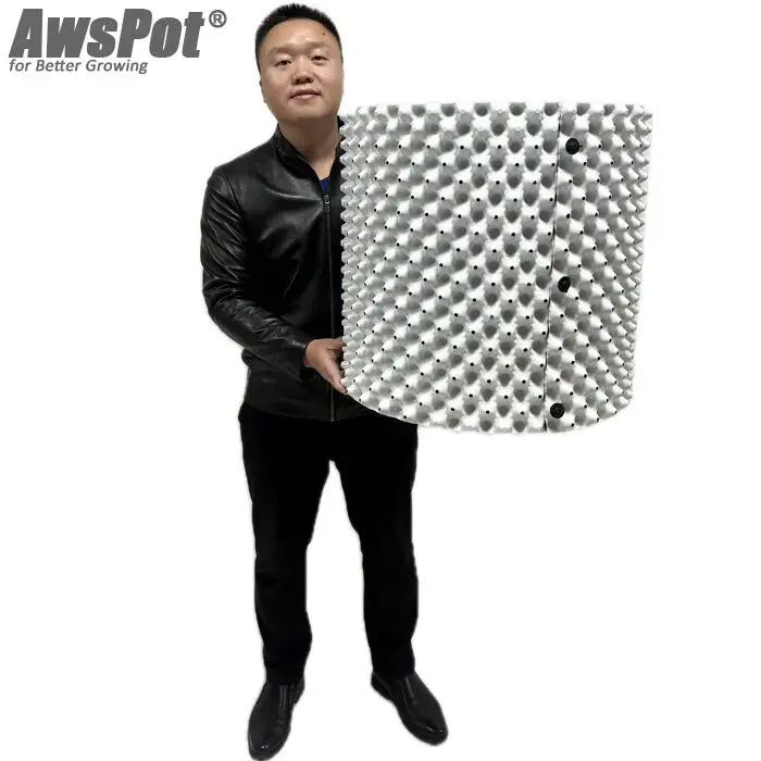 Large 100 200 Gallon White air HDPE Pot 5 Gallon 100x80cm Tall for Blueberry olive trees Growing