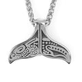 Viking Souvenir Stainless Steel Necklace Men's Viking Necklace Norse Raven Pendant Necklace Viking Jewelry
