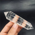 Wholesale Natural  High Quality Beautiful clear  Quartz Crystal 12 - Sided Vogel Crystal Point for Decoration`