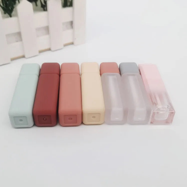 Manufacturer square Customizes Hot Style to Increase the Matte Texture High-grade Lip Gloss Tube Packing Material Hollow Tube