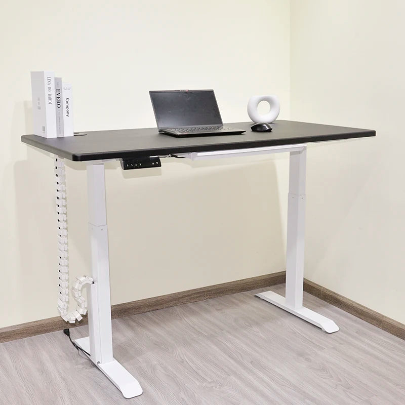 Height Adjustable Electric Desk Frame Automatic Dual Motor Office Standing Desk