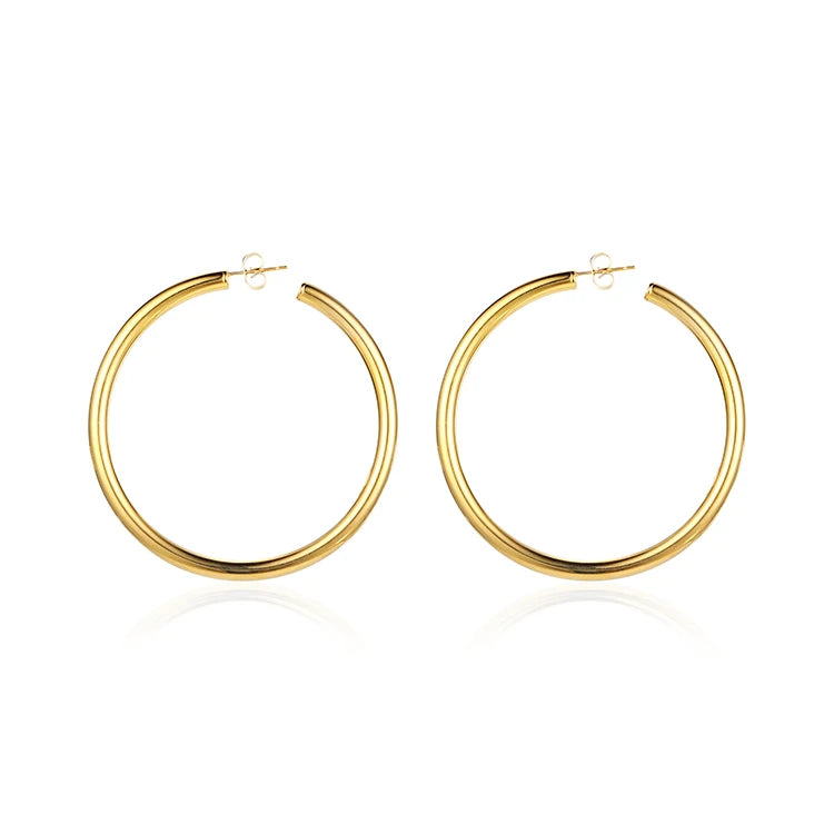 Hot Selling Fashion Jewelry Neutral Mini Stainless Steel Ear Cuff Hoop  Dainty Earrings