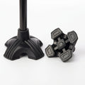 Reusable Anti-Slip Armrest Crutch Tips Four-Legged Crutch Feet Cover with Rubber Pad 16-19-22mm Underarm Furniture Pads